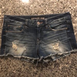 Express Jean Shorts